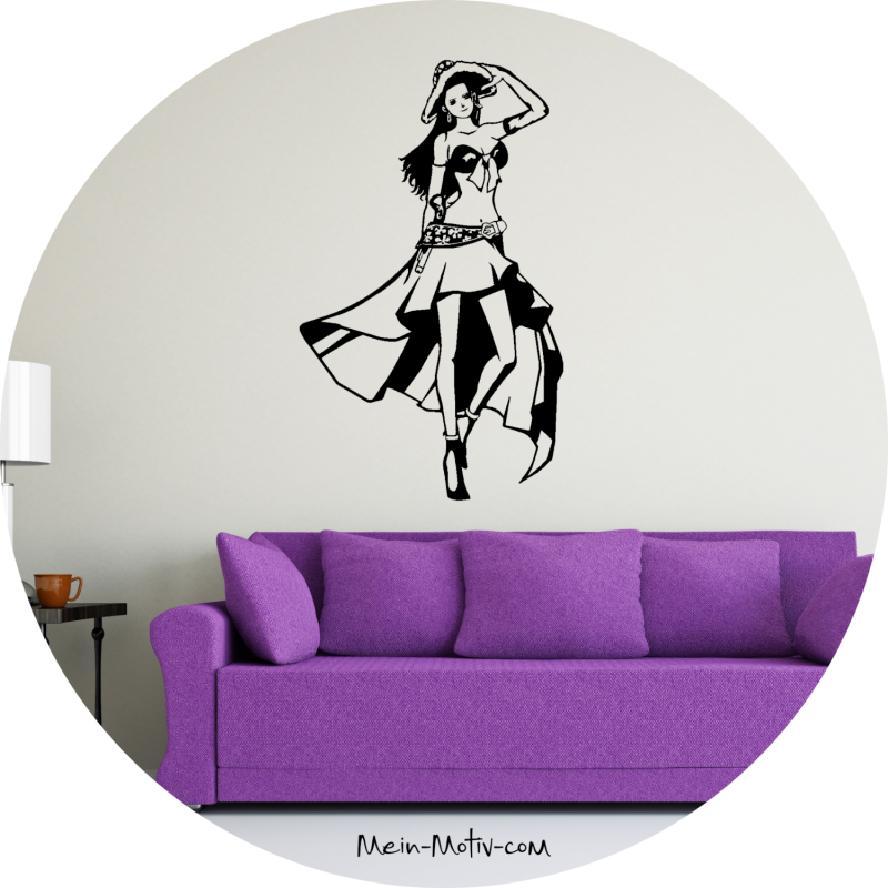 Preview: Wandtattoo One Piece Nico Robin
